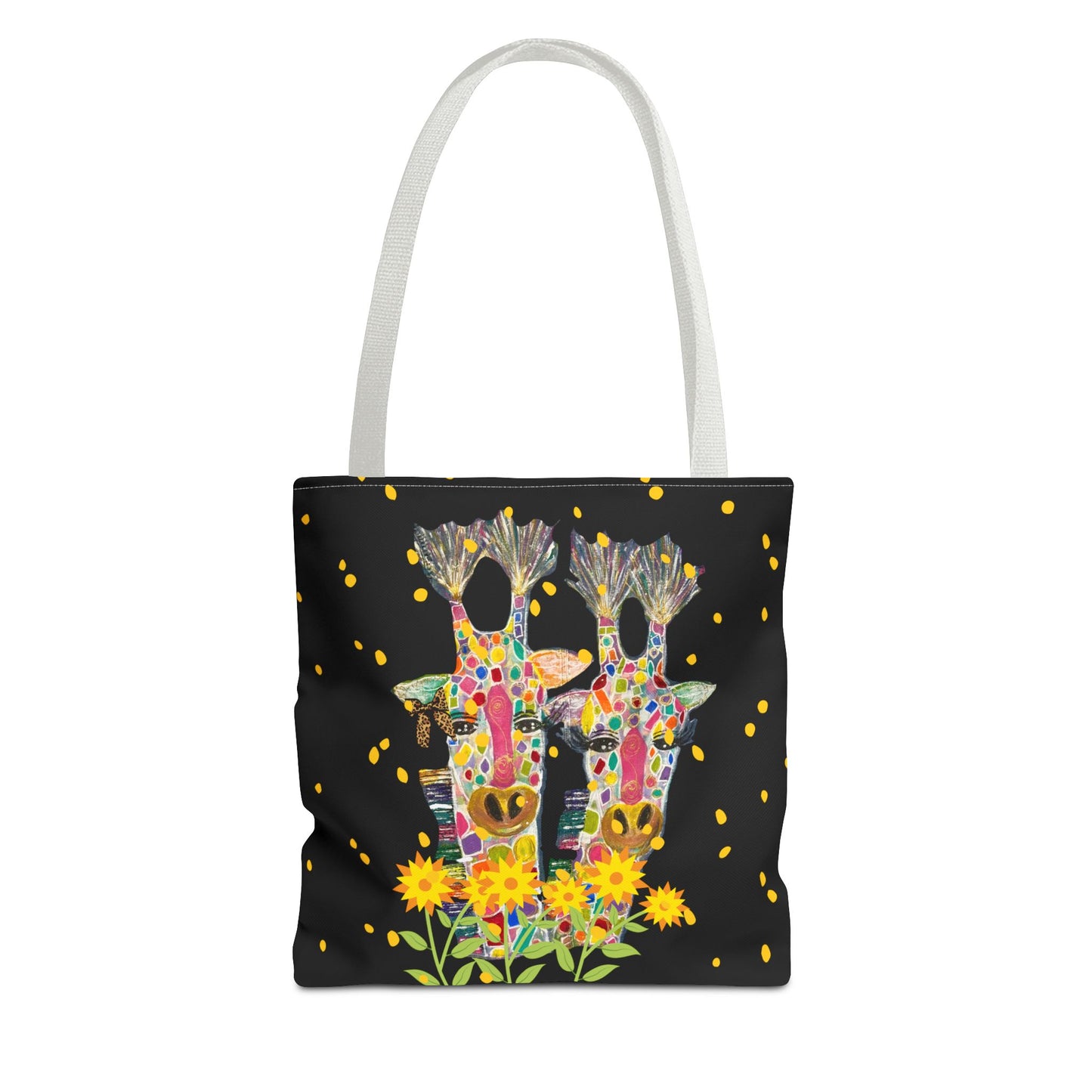 Giraffe Love Tote Bag