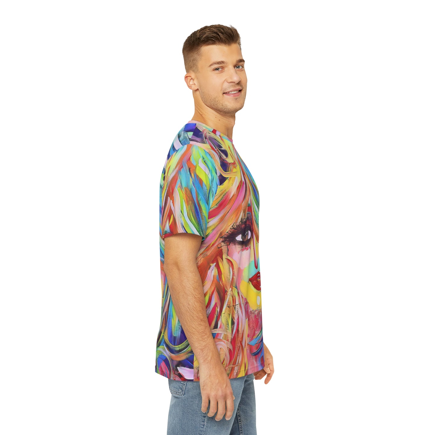 Color Me Happy All-Over Unisex Tee