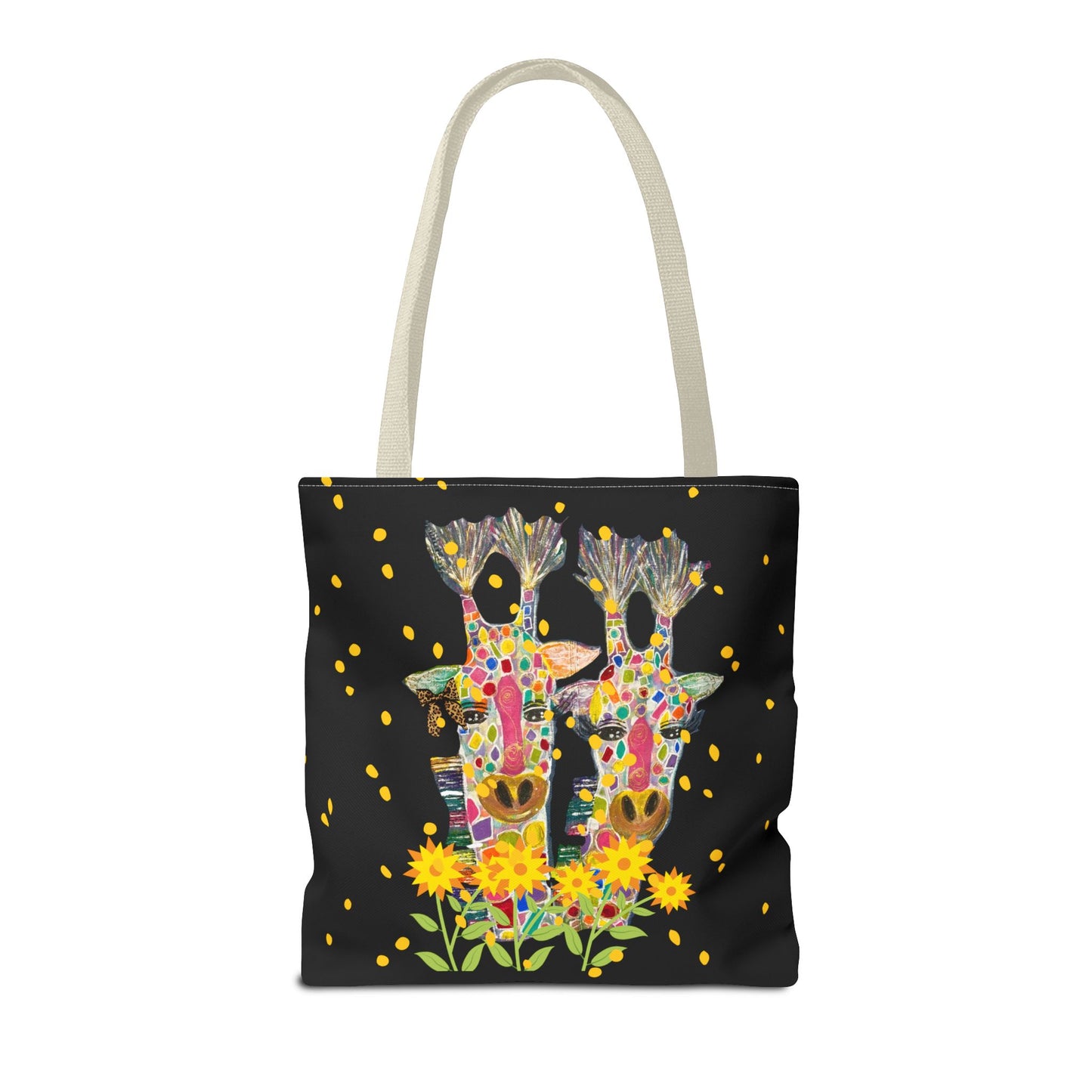 Giraffe Love Tote Bag