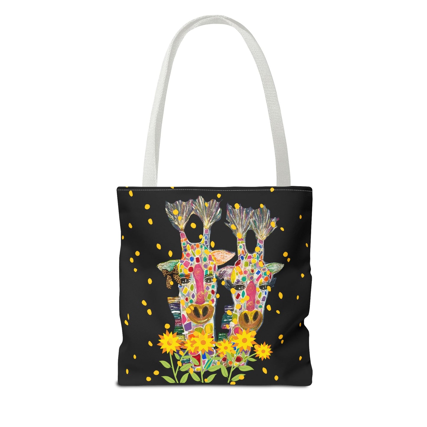 Giraffe Love Tote Bag