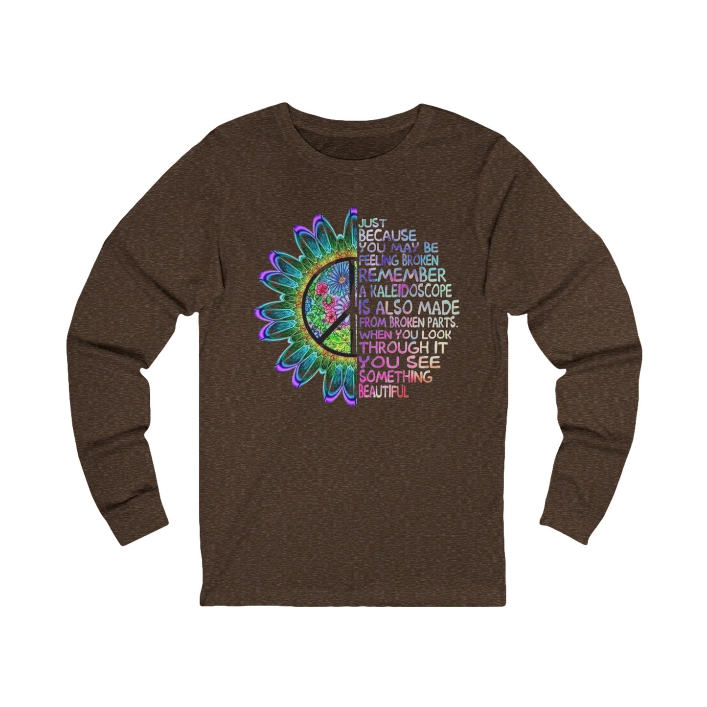 Kaleidoscope Unisex Jersey Long Sleeve Tee