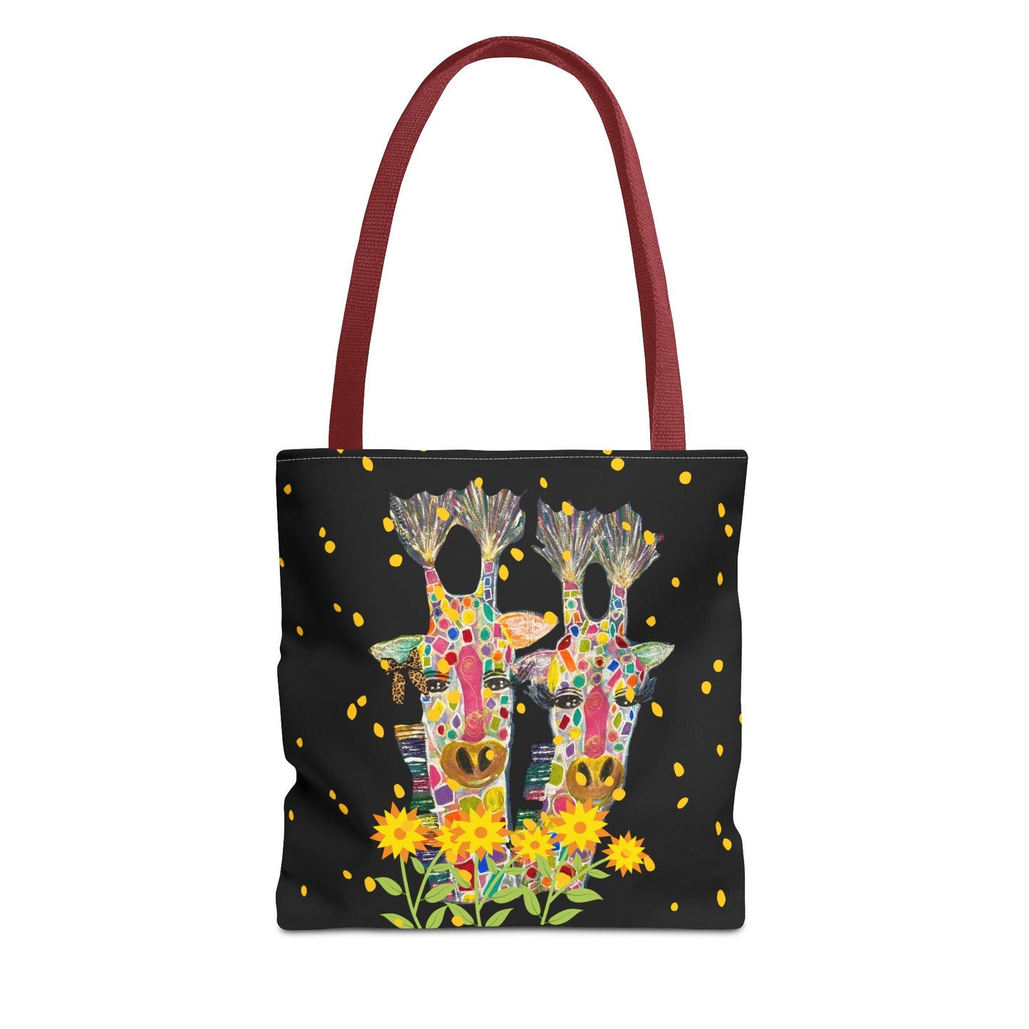 Giraffe Love Tote Bag