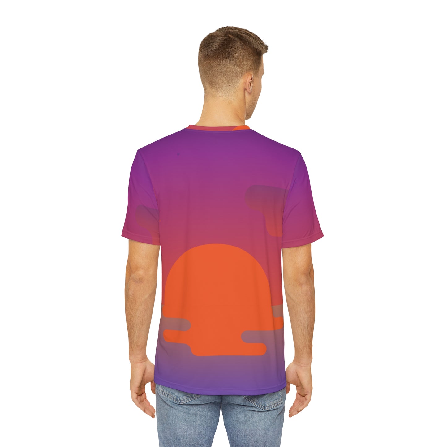 Magical Egret short Sleeve All-Over Unisex Tee