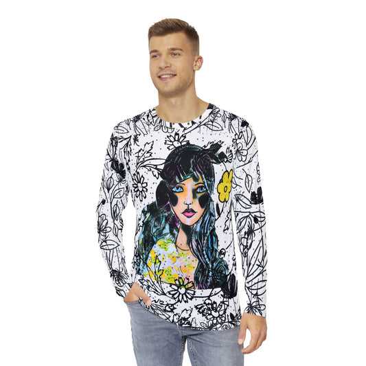 Long Sleeve Shirt Flower Power