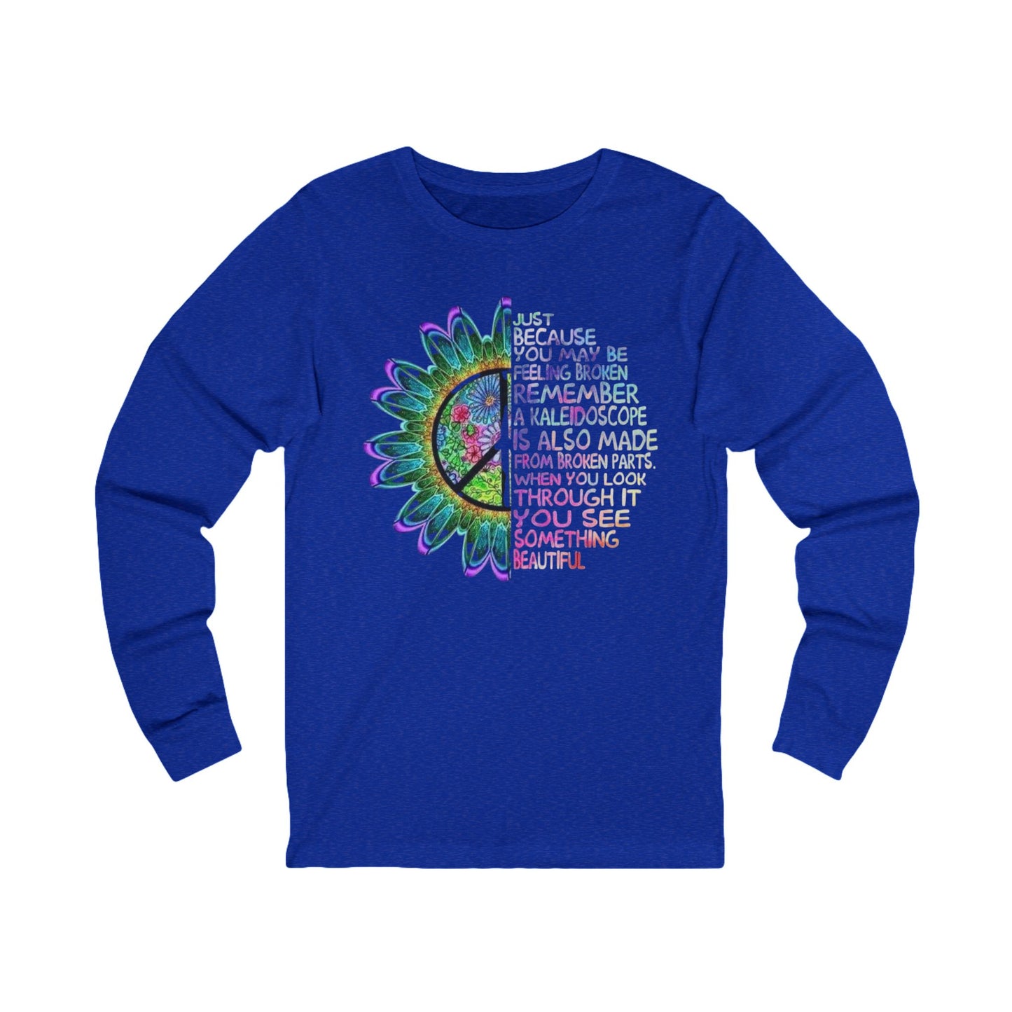 Kaleidoscope Unisex Jersey Long Sleeve Tee