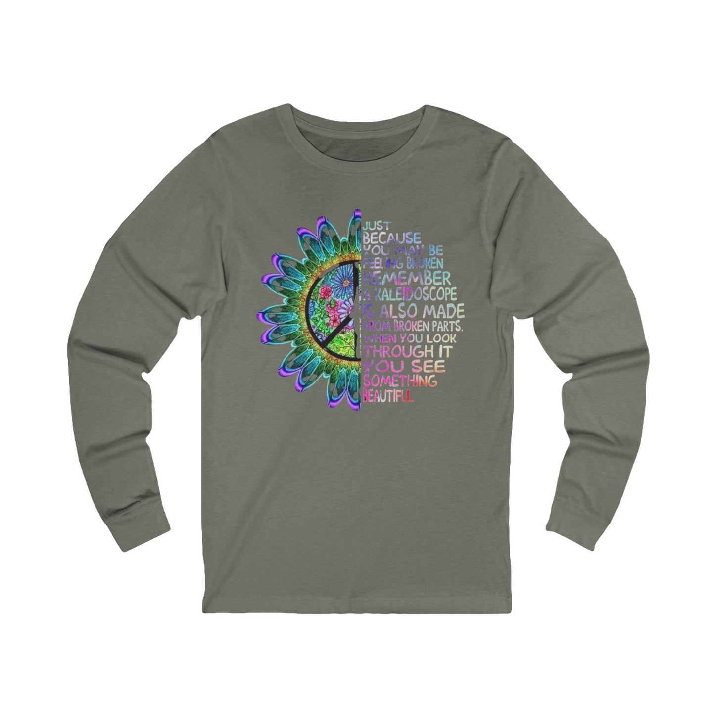 Kaleidoscope Unisex Jersey Long Sleeve Tee