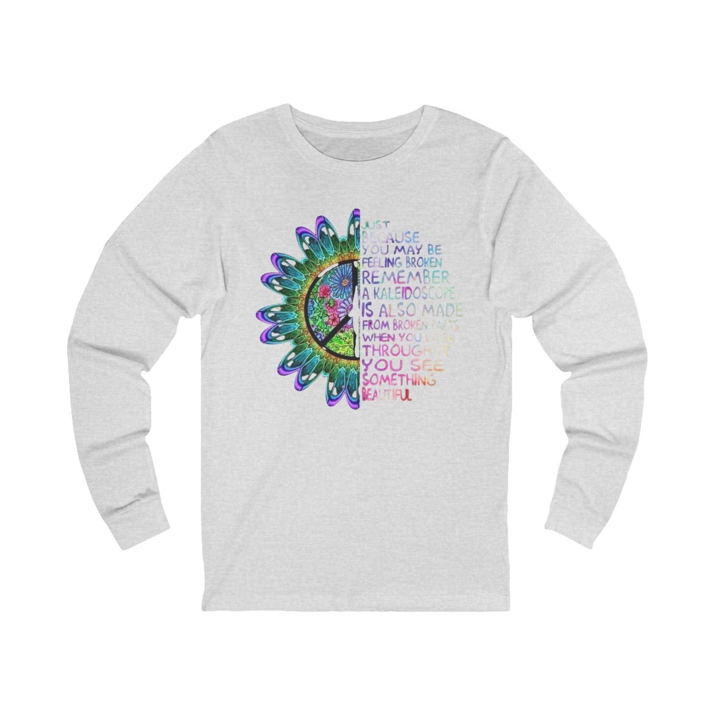 Kaleidoscope Unisex Jersey Long Sleeve Tee