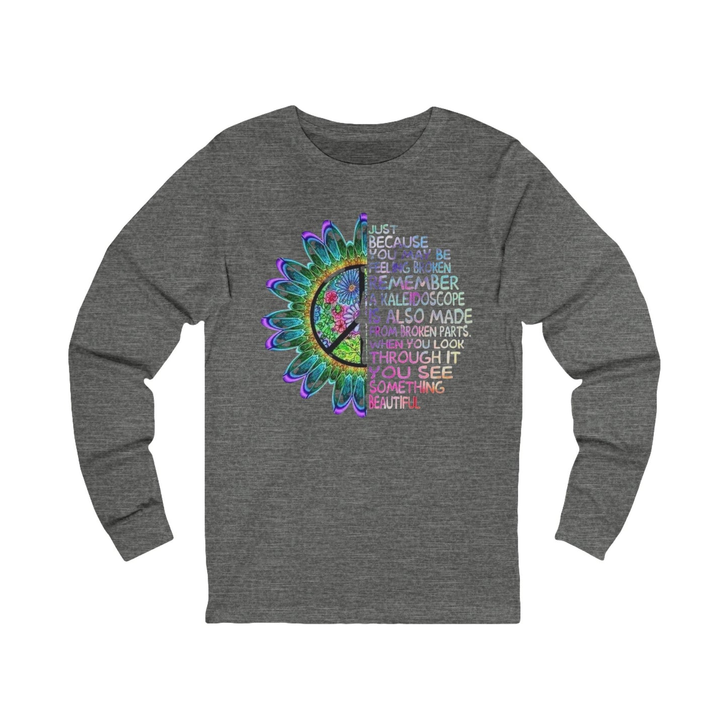 Kaleidoscope Unisex Jersey Long Sleeve Tee