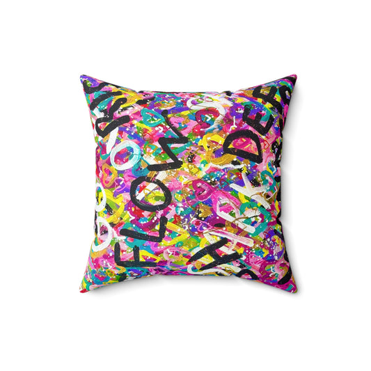 Use Your Words Decorative Pillow