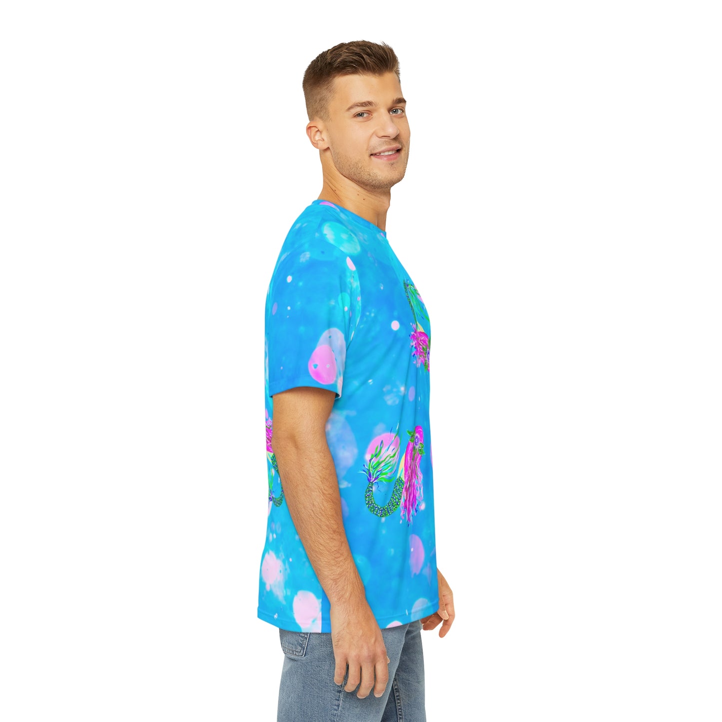 Be a Mermaid Short Sleeve All-Over Unisex Tee