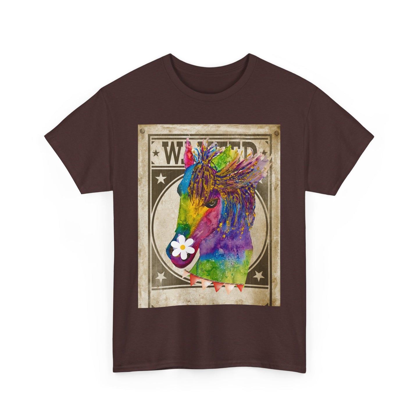 Wanted Horsey Tee - Unisex Cotton T-Shirt