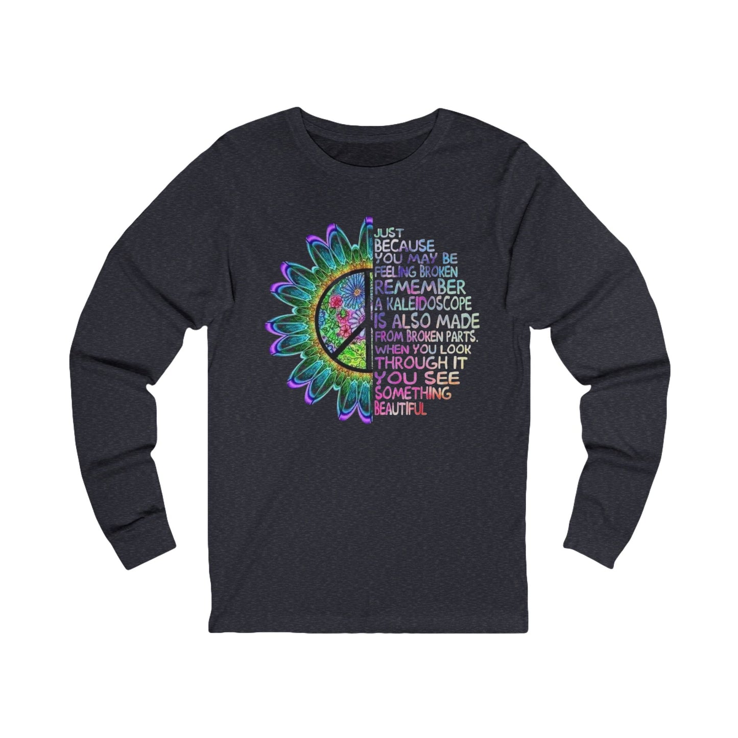 Kaleidoscope Unisex Jersey Long Sleeve Tee
