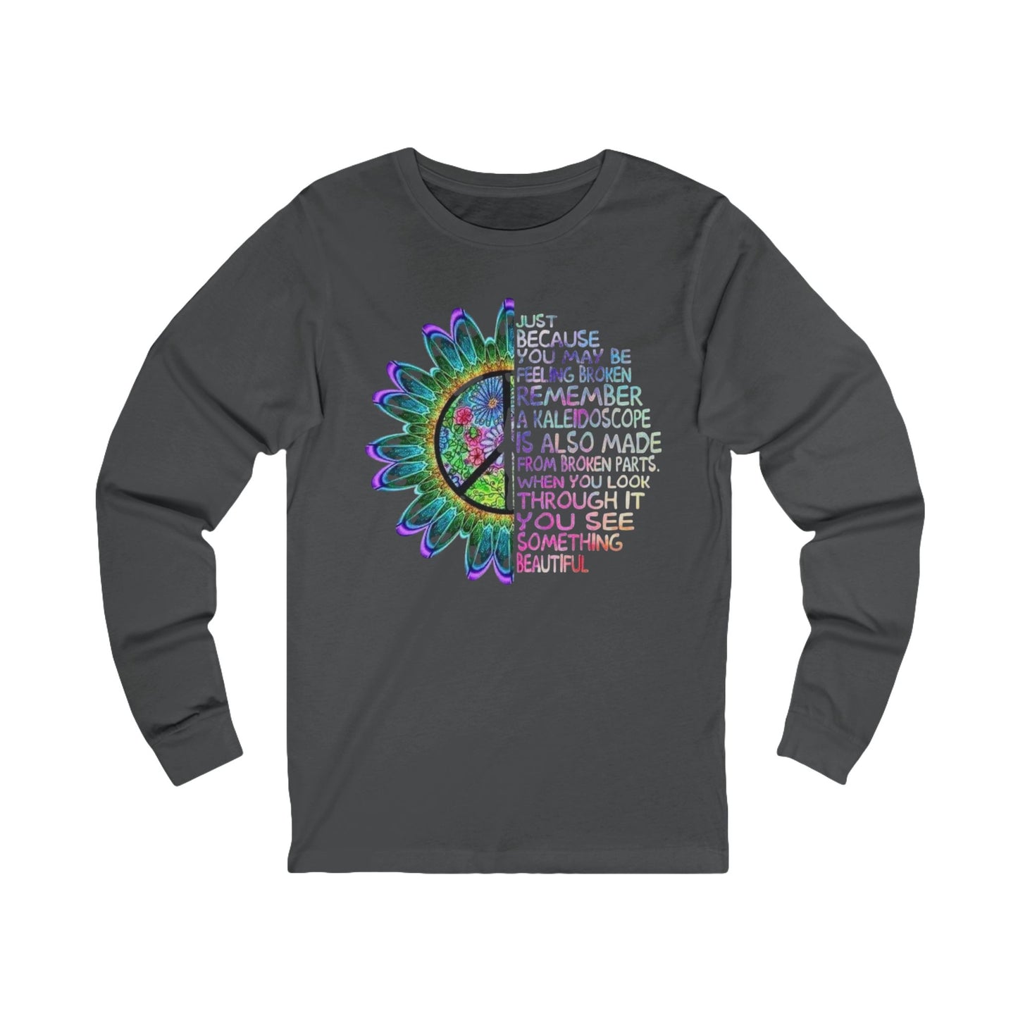 Kaleidoscope Unisex Jersey Long Sleeve Tee
