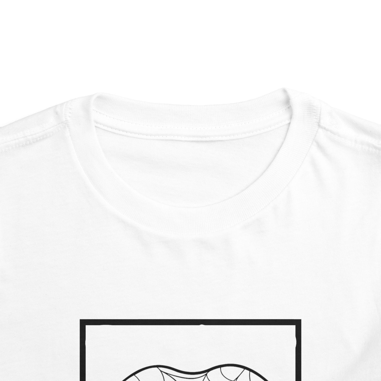 Coloring Halloween Lips Toddler Tee
