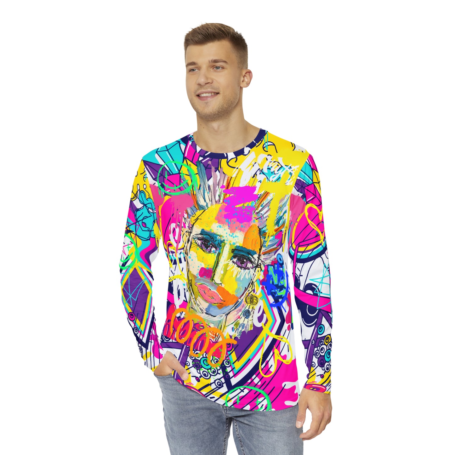 I Love Graffiti All-Over Unisex Tee