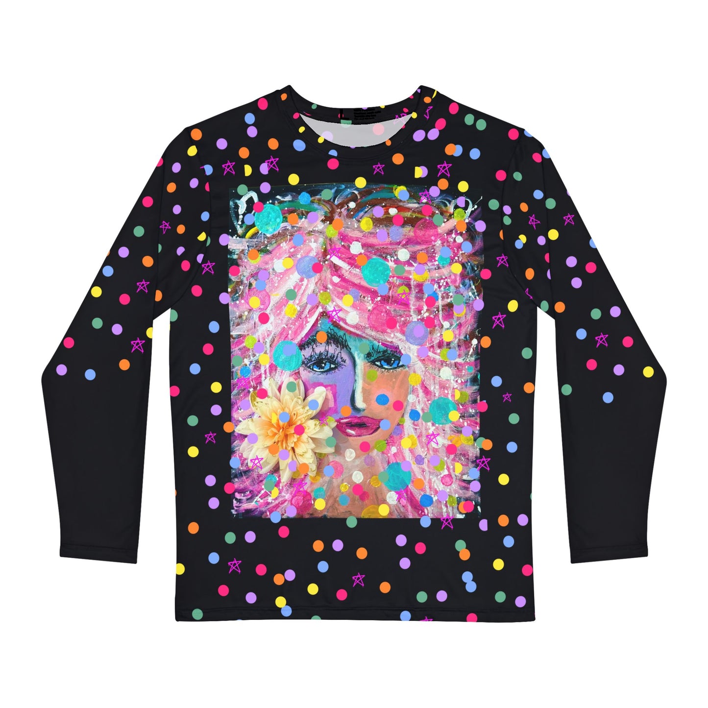 Happy Dots Allover Long Sleeve Shirt