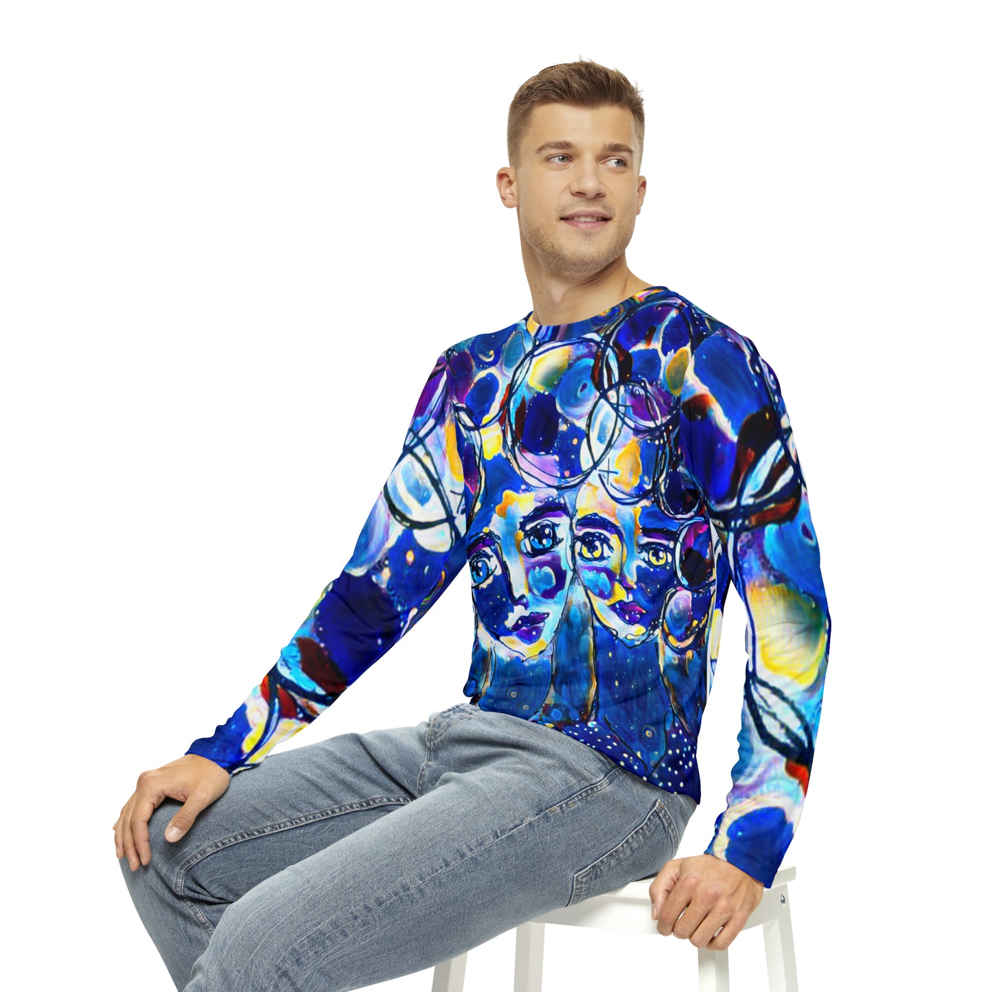 Love Long Sleeve All-Over Tee