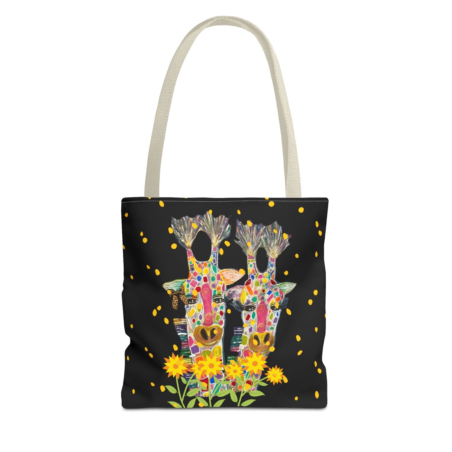 Giraffe Love Tote Bag