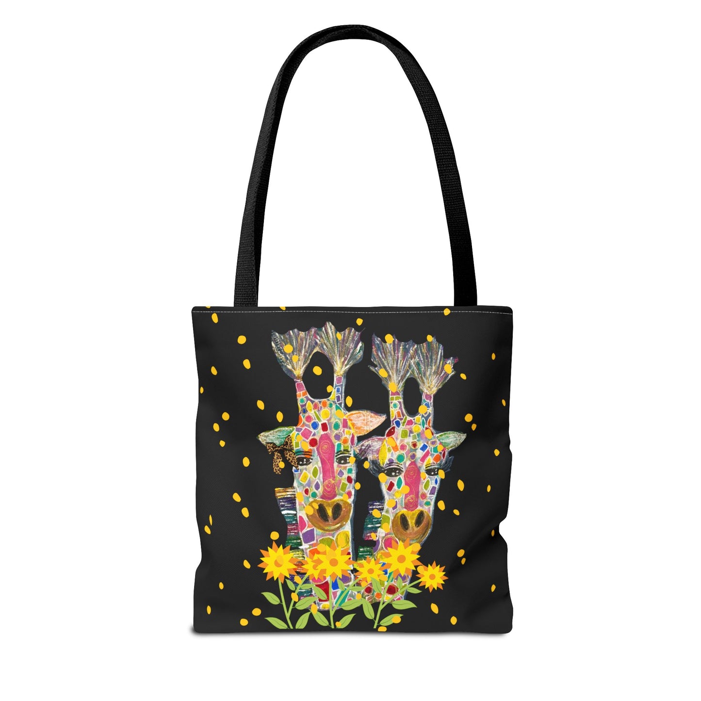 Giraffe Love Tote Bag