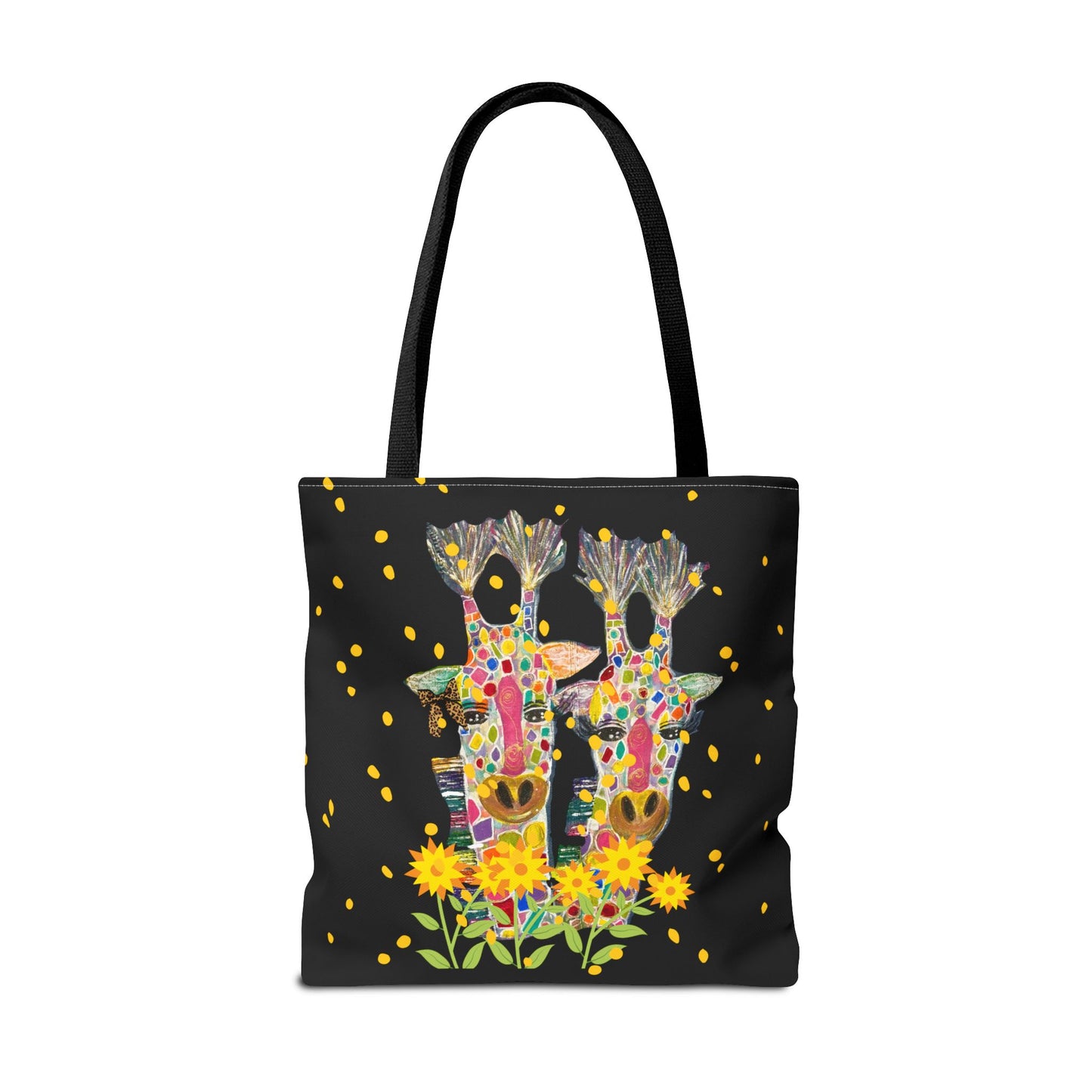 Giraffe Love Tote Bag