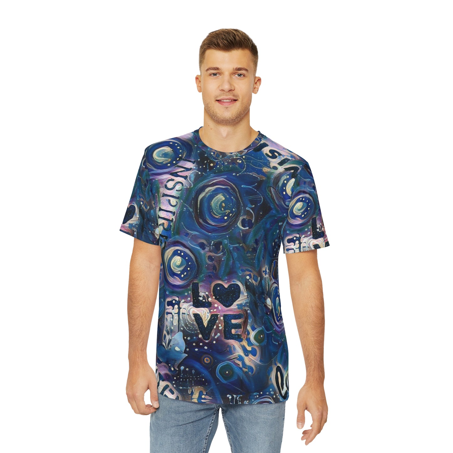 Unisex Allover Short Sleeve Tee