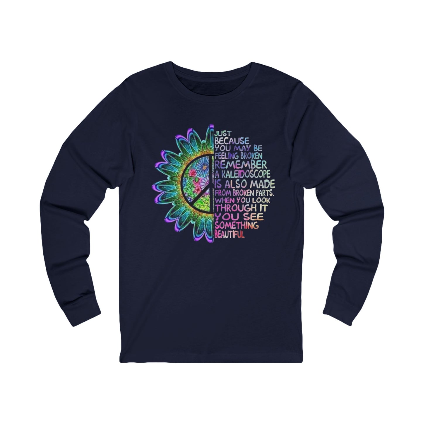 Kaleidoscope Unisex Jersey Long Sleeve Tee