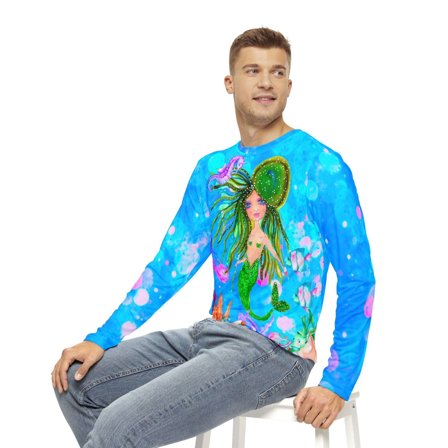 Aim to be Mer-mazing All-Over Unisex Tee