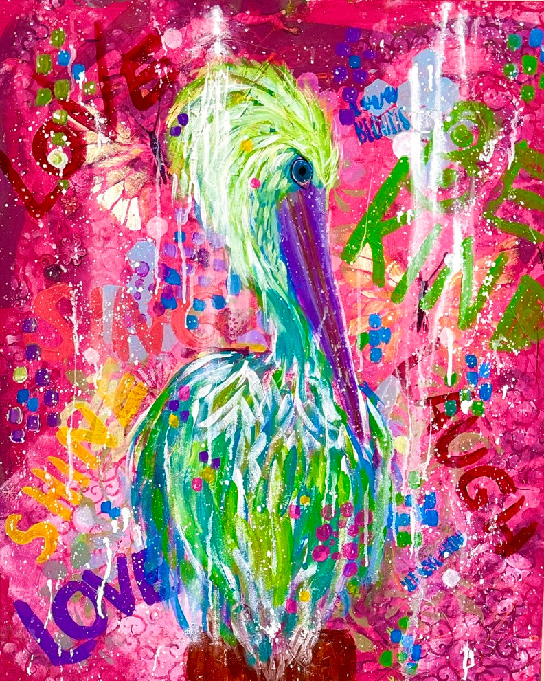 Chatty Pelican Original