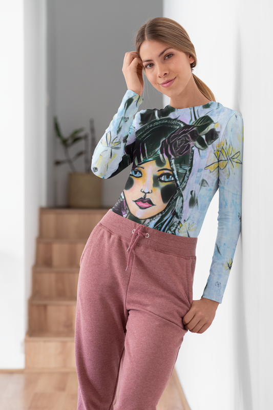 Girl of My Heart AI Prints