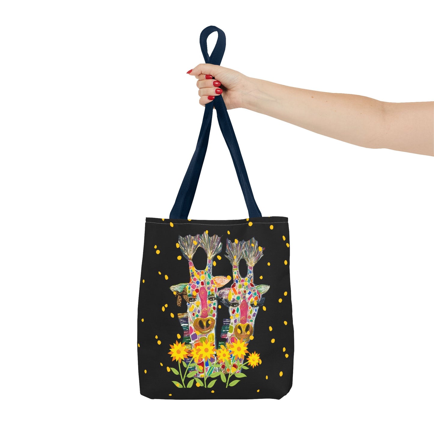Giraffe Love Tote Bag