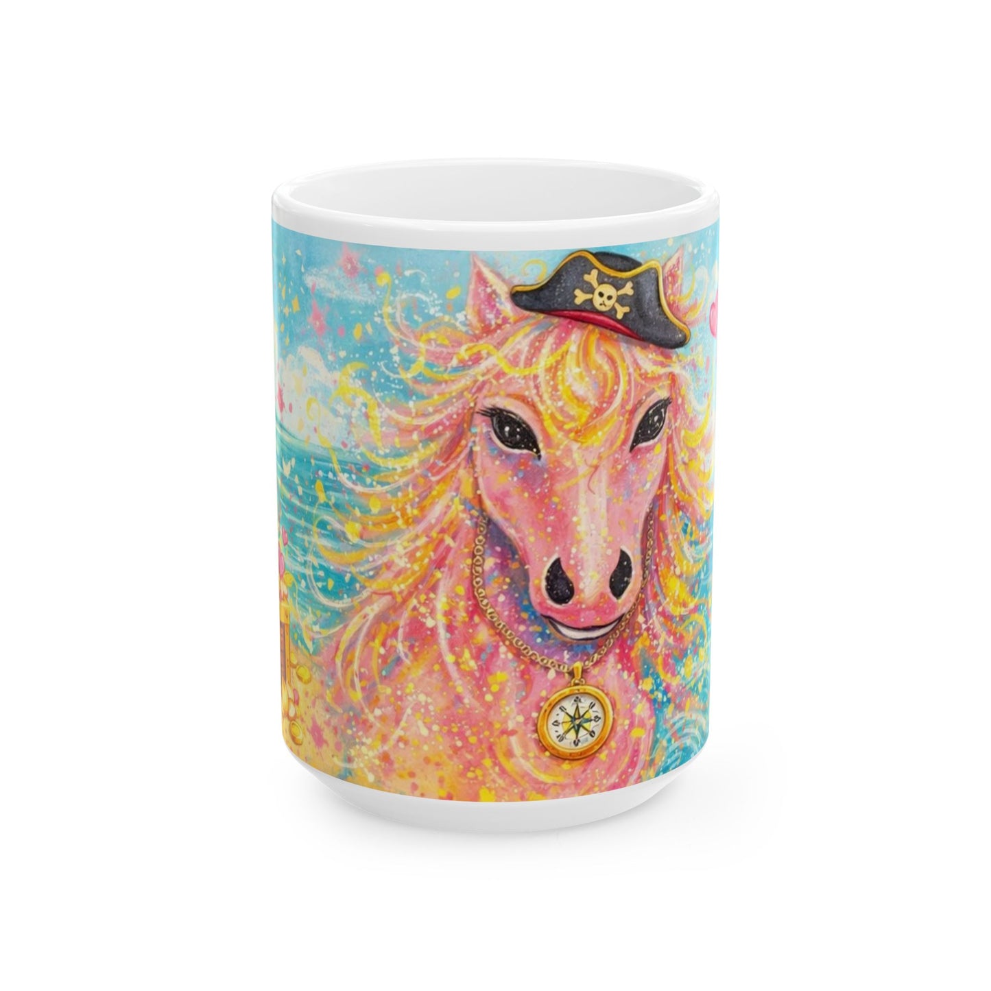 Treasure Hunger Horsey Coffee Cup (11oz, 15oz)