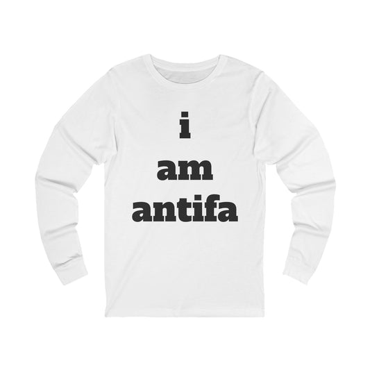 Antifa Unisex Long Sleeve Tee