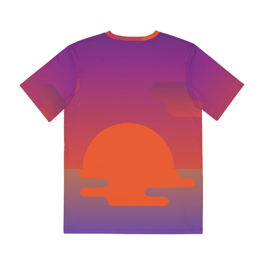 Magical Egret short Sleeve All-Over  Unisex Tee