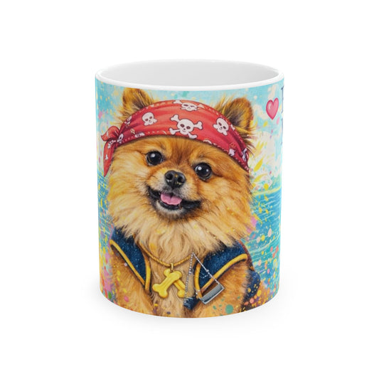 First Mate Layla Ceramic Mug — Nautical Coffee Cup (11oz & 15oz)