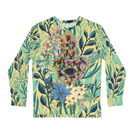 Hamsa in the Garden Unisex Allover T-Shirt