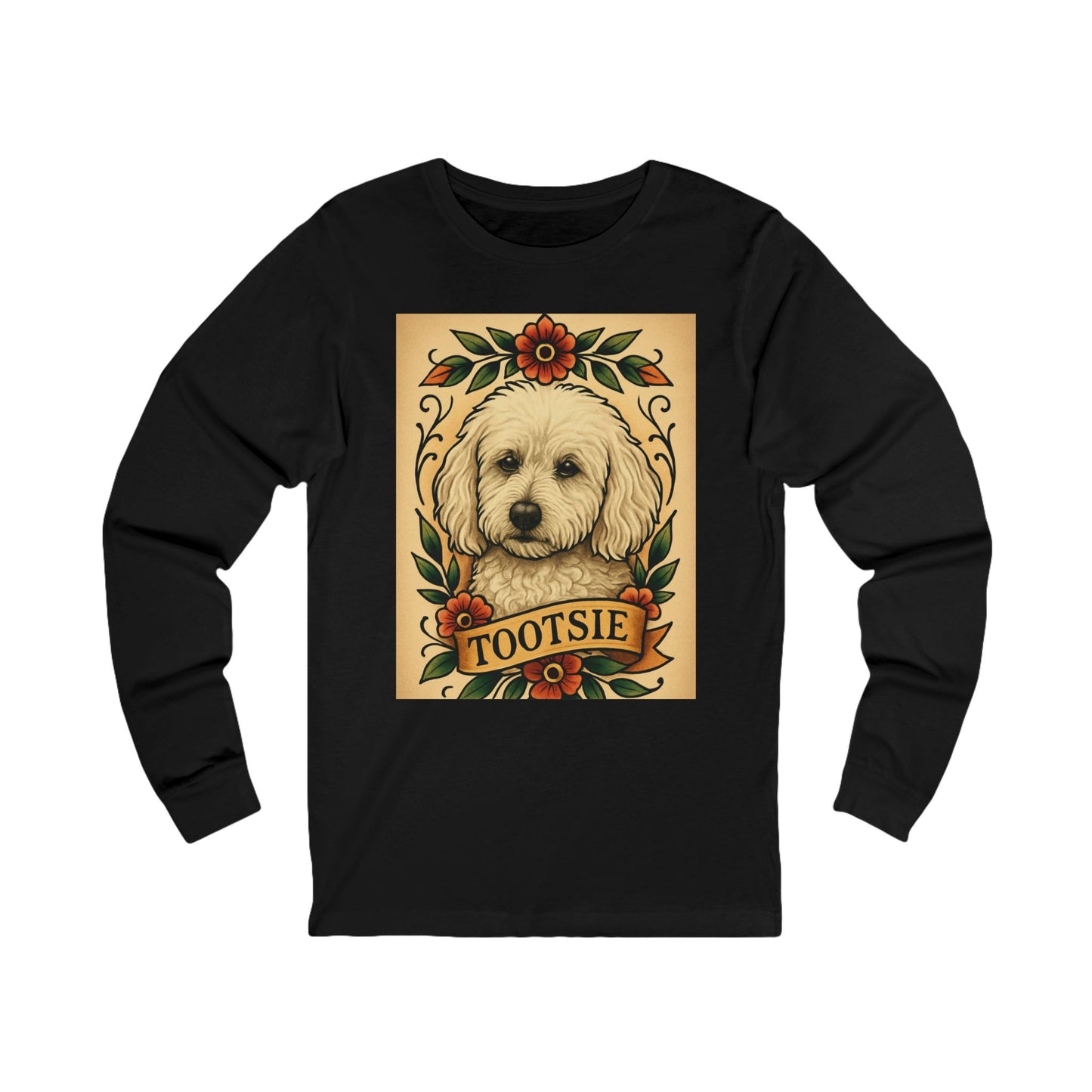 Tootsie My Puppy Long Sleeve Tee — Your Pet Name Shirt for Dog Lovers