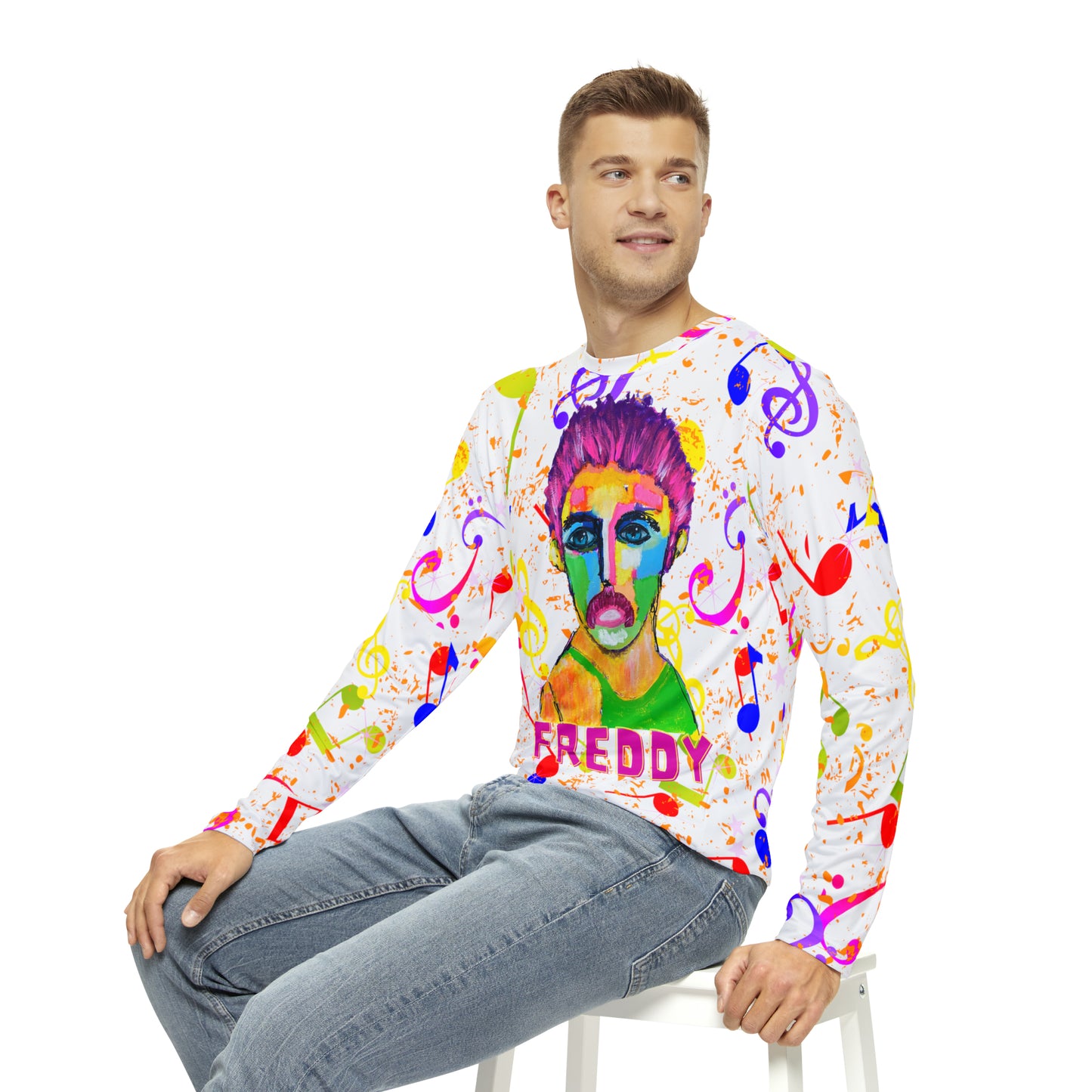 Freddy  All-Over  Long Sleeve Tee