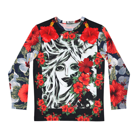 Color Me Whimsy Allover Long Sleeve Tee