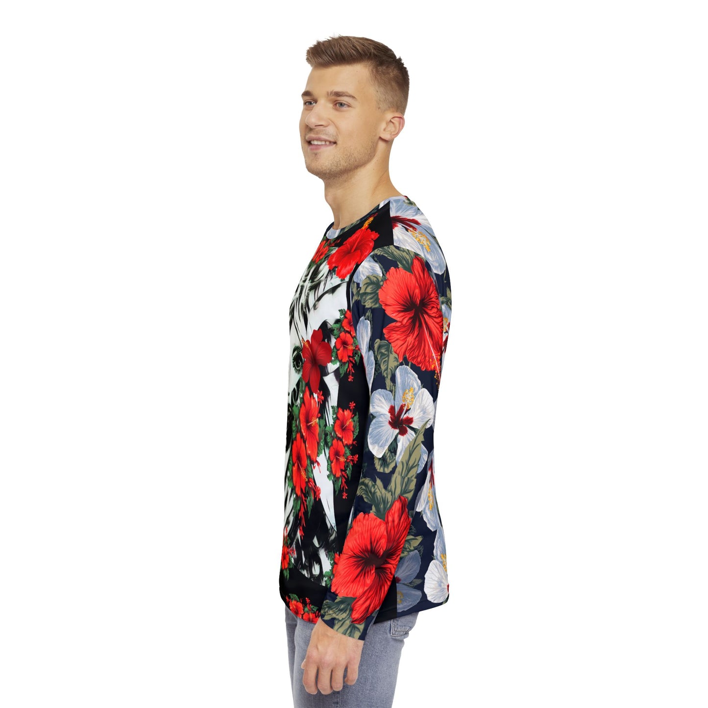 Color Me Whimsy Allover Long Sleeve Tee