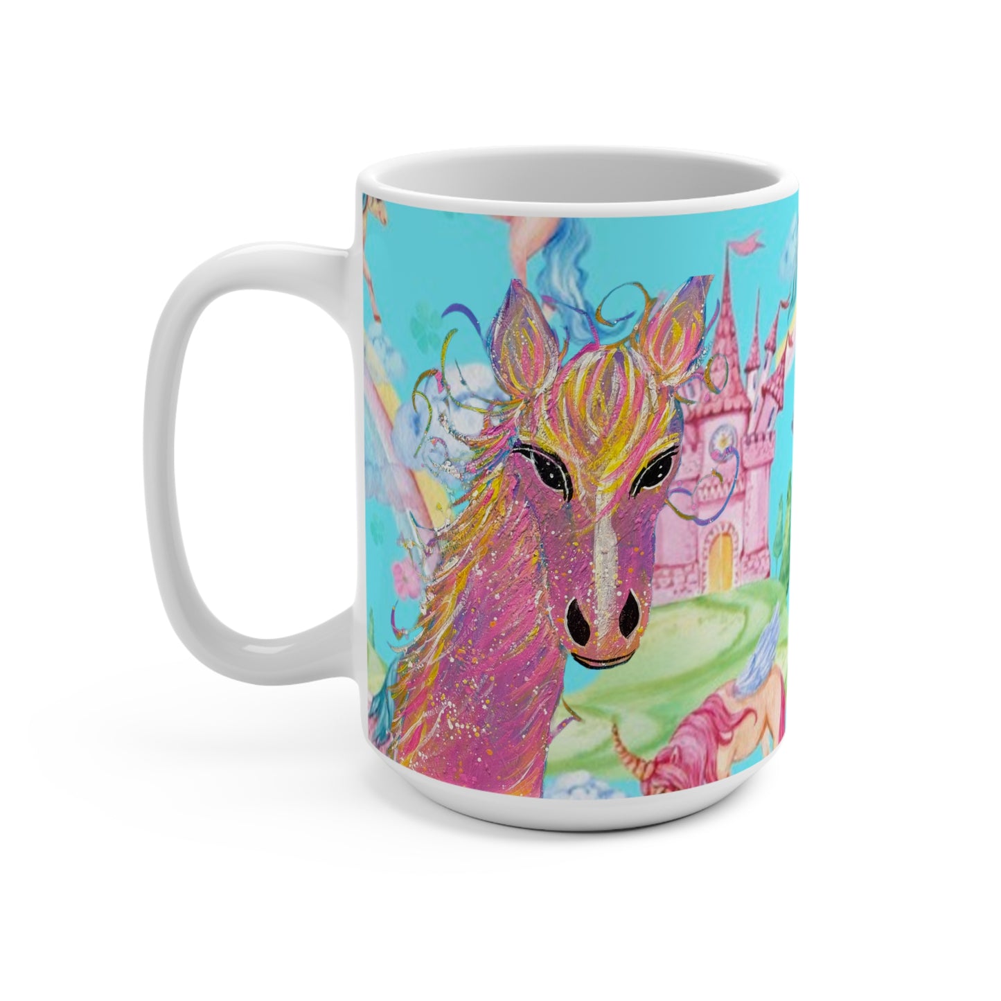 Mug 15oz Pink Beauty Horse Mug