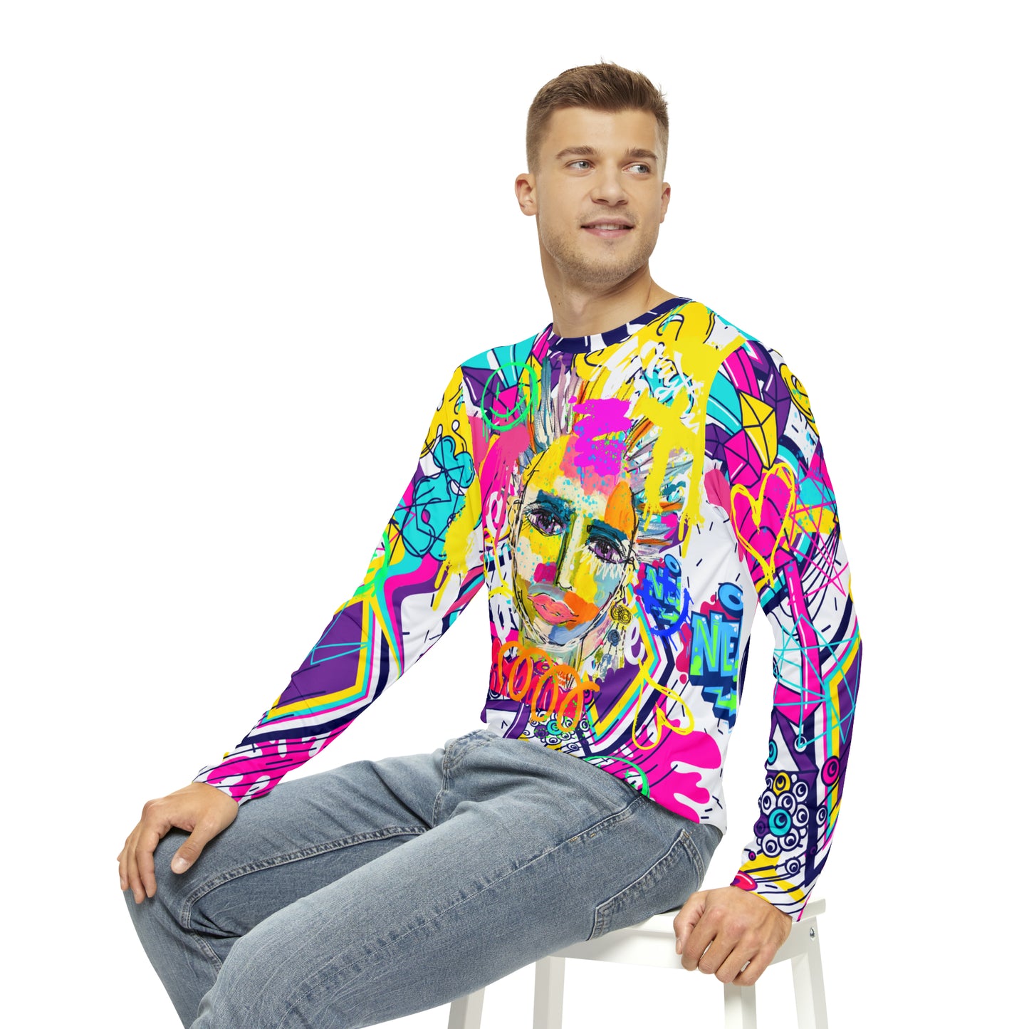 I Love Graffiti All-Over Unisex Tee
