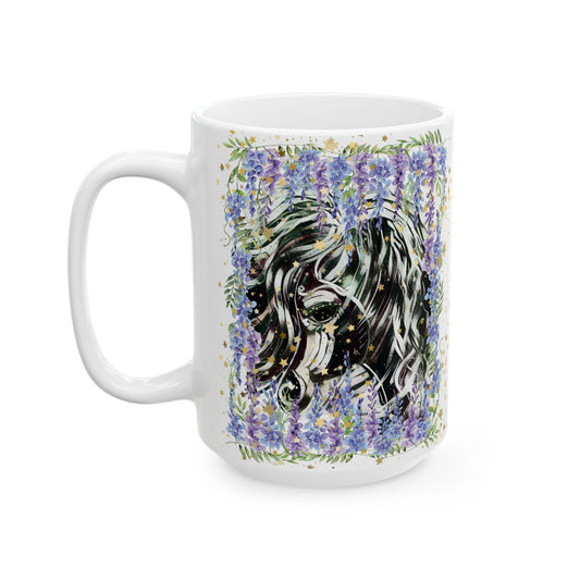 Horse of Many Colors Ceramic Mug 15oz