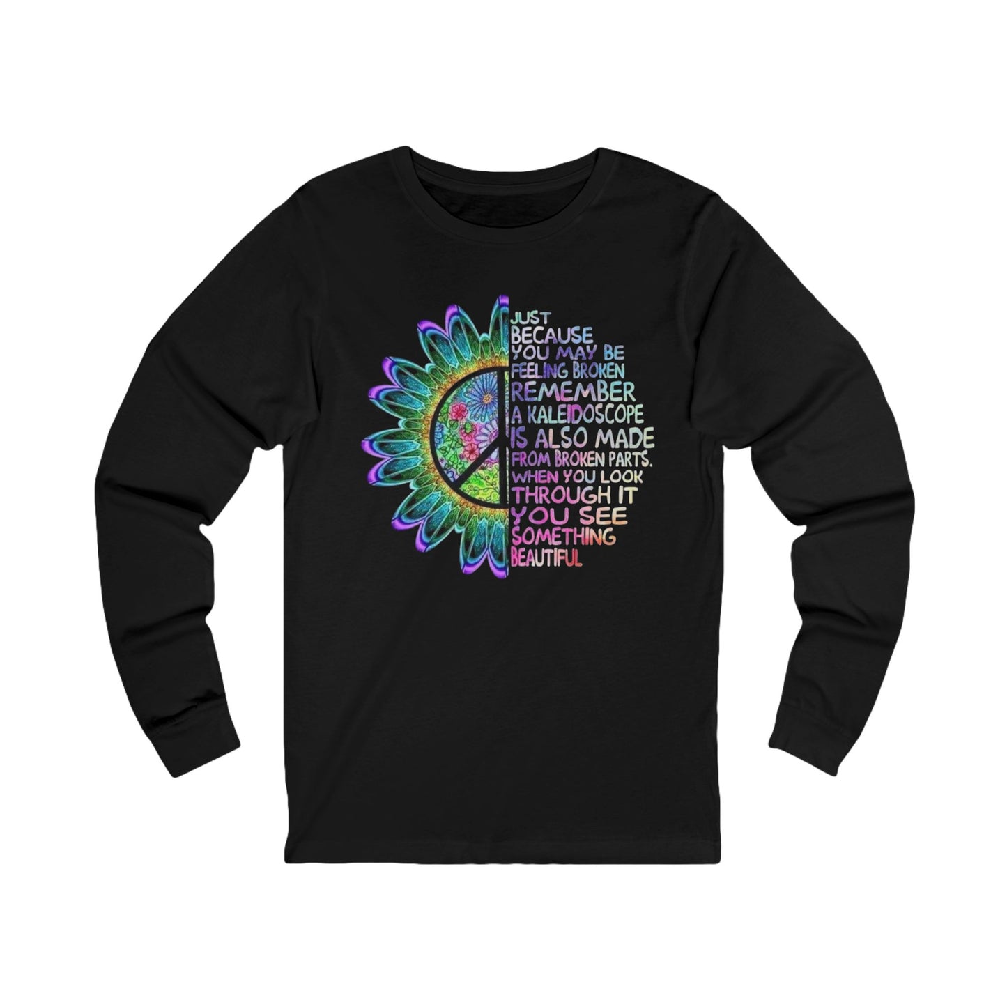 Kaleidoscope Unisex Jersey Long Sleeve Tee