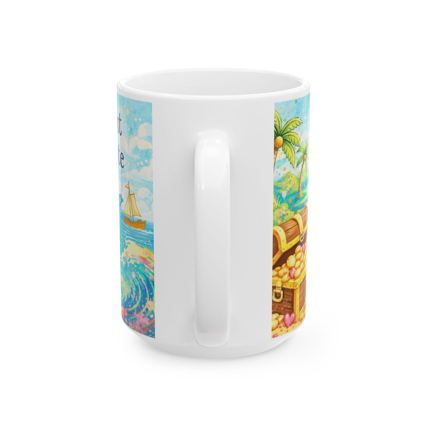 First Mate Layla Ceramic Mug — Nautical Coffee Cup (11oz & 15oz)