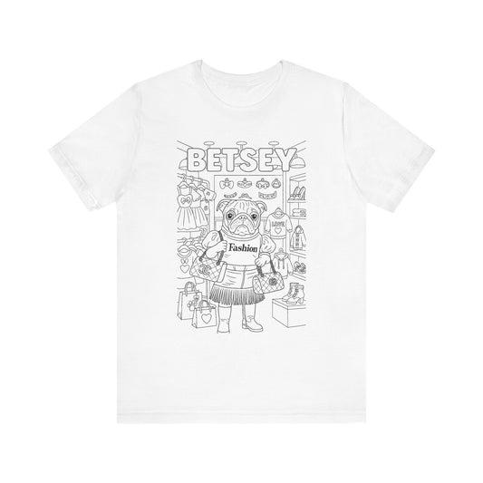 Betsey Cutie-Pie Unisex Jersey Short Sleeve Tee