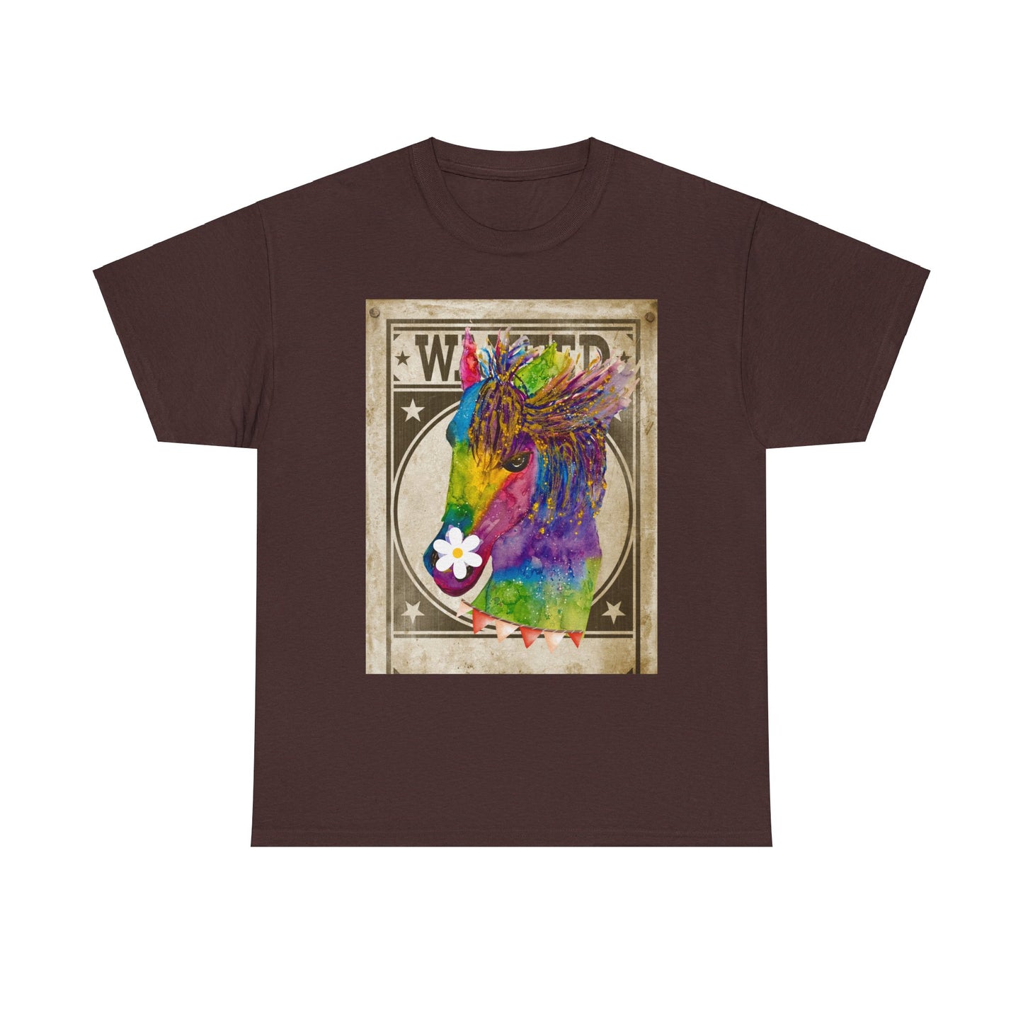 Wanted Horsey Tee - Unisex Cotton T-Shirt