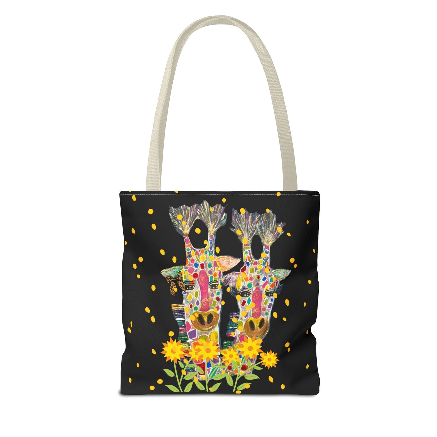 Giraffe Love Tote Bag