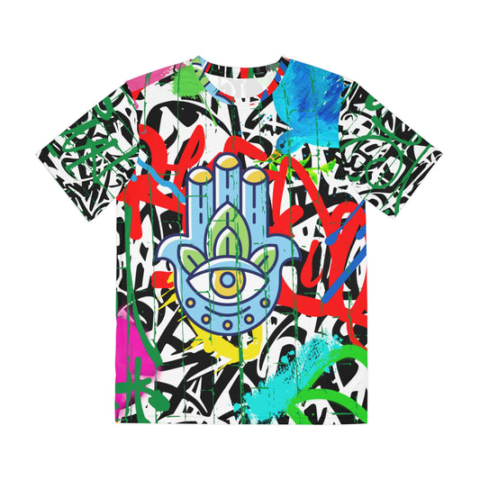 Peace Peace Peace Short Sleeve Unisex Allover T-Shirt