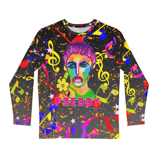 Freddy  Long Sleeve Allover Unisex Tee