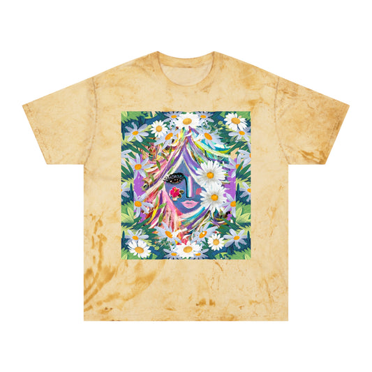 Color Blast T-Shirt - Curly Hair Girly Girl Design